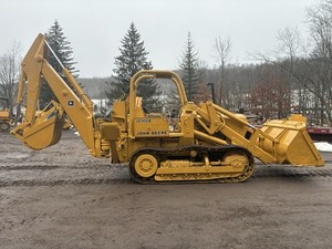 John Deere 450B Crawler Loader Backhoe