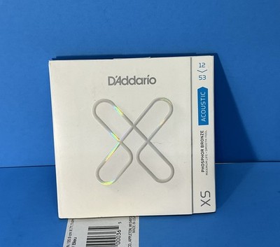 D'Addario XSAPB1253 Phosphor Bronze Acoustic Guitar Strings 12-53
