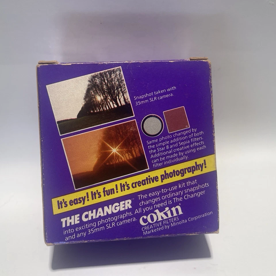 Cokin Creative Filter System “The Changer” Star 8 And Sepia Filter - Image 2 of 4