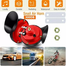 2 Pack 12v High And Low Tone Super Loud Horn Water Proof Car Horn 2 Pack 12v High And Low Tone Super Loud Horn Water Proof Car Horn