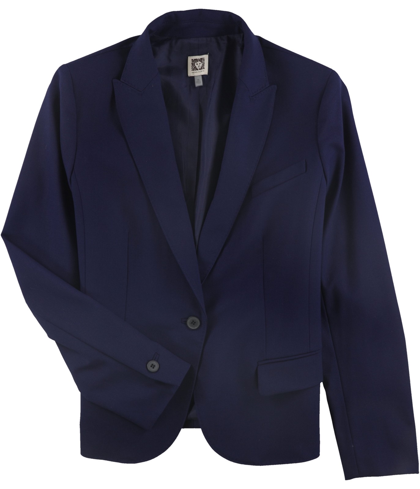 Anne Klein Womens Solid One Button Blazer Jacket,… - image 1