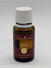 Young Living Essential Oil-Thieves 15 ml 0.5 fl. oz. 90 Full