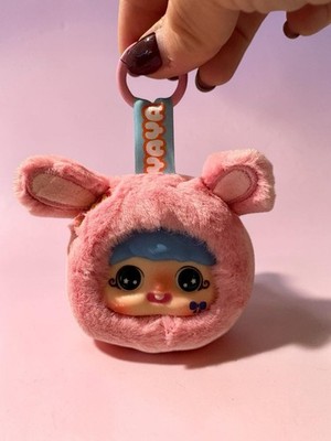 YAYA Plush Keychain Bundle Mimi Kiki Vivi Cat Rabbit Fox Lot 3
