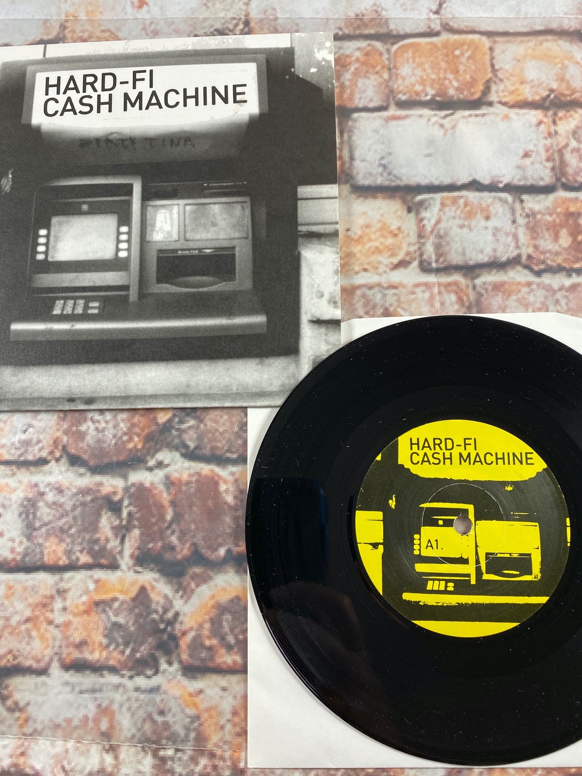 Hard-Fi Cash Machine 7"" Vinyl Record Unplayed HARDFIO1 1ST Edition