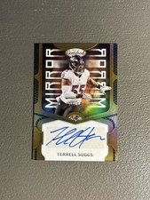 Terrell Suggs Auto 2023 Panini Certified /99 Bronze Mirror Signatures SP Ravens