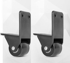 2PCS Luggage Wheels Replacement Universal Trolley Suitcase Bag Fixed Casters ...