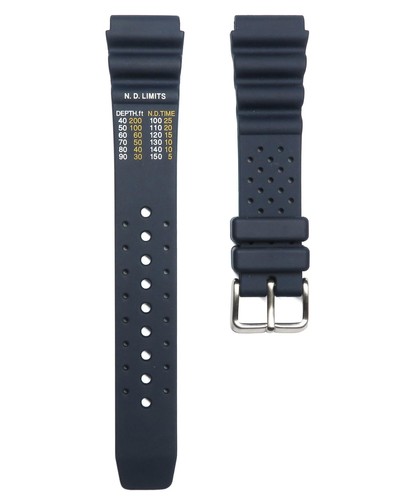 Cinturino Orologio Gomma Morbida 20mm Compatibile con Molti Citizen Aqualand Promaster D...