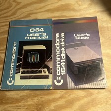 Commodore 1541 Disk Drive Users Guide Manual C64 128