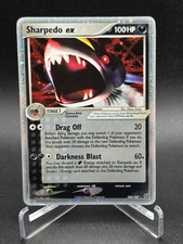 Pokémon TCG Sharpedo EX 104/107 Deoxys 2005 Holo Ultra Rare NM on eBay