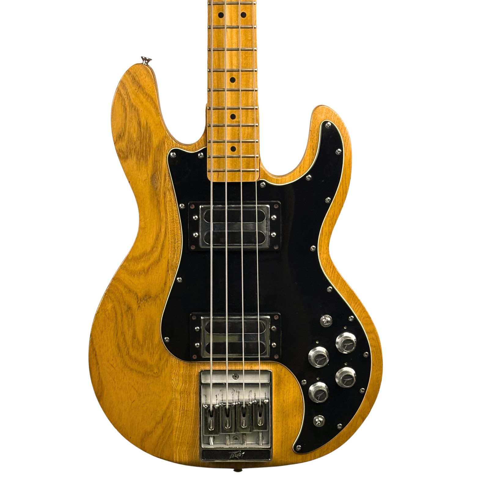 Peavey T-40 Natural, Maple Fingerboard 1978 Electric Bass W / HSC (Used)