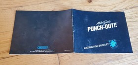 Mike Tyson's Punch-Out Nintendo NES Punchout Original Letter & Manual Authentic!