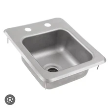 13”x17” Drop in sink - Single Bowl Krowne Royal Series-Stainless Steel-Brand New