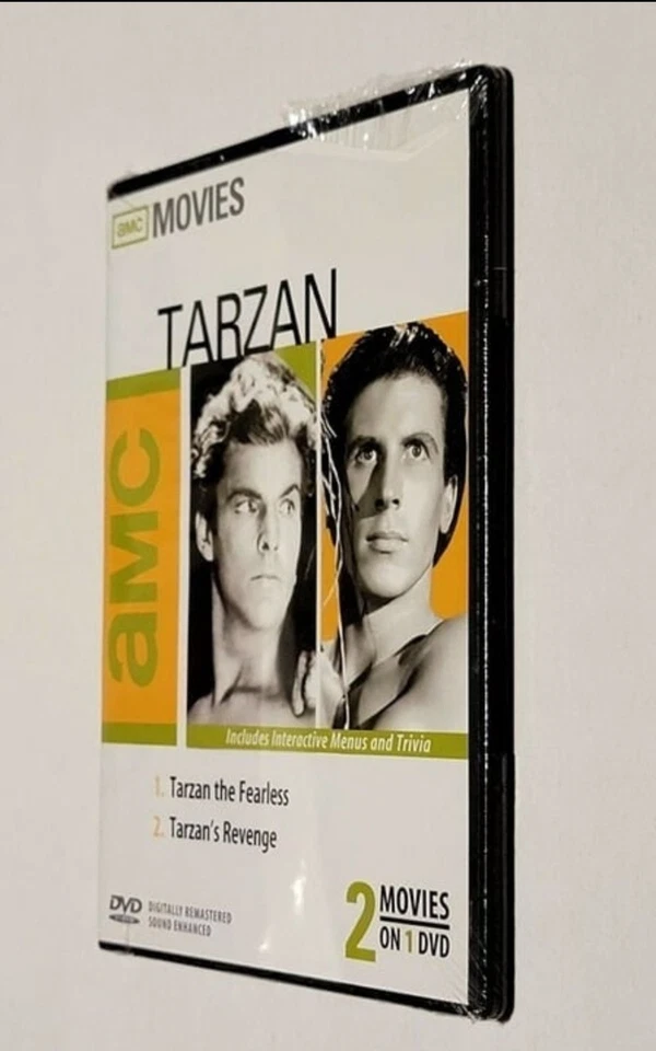 Tarzan (DVD, 2-Pack) Tarzan the Fearless, Tarzan's Revenge BRAND NEW - Image 4 of 4