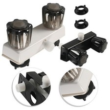 Clear Handled RV Mobile Home Shower Faucet With Non Metallic Waterways
