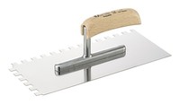 Fortis GläTtekelle 280 X 130 Mm Gezahnt 10 X 10 Mm Rostfrei