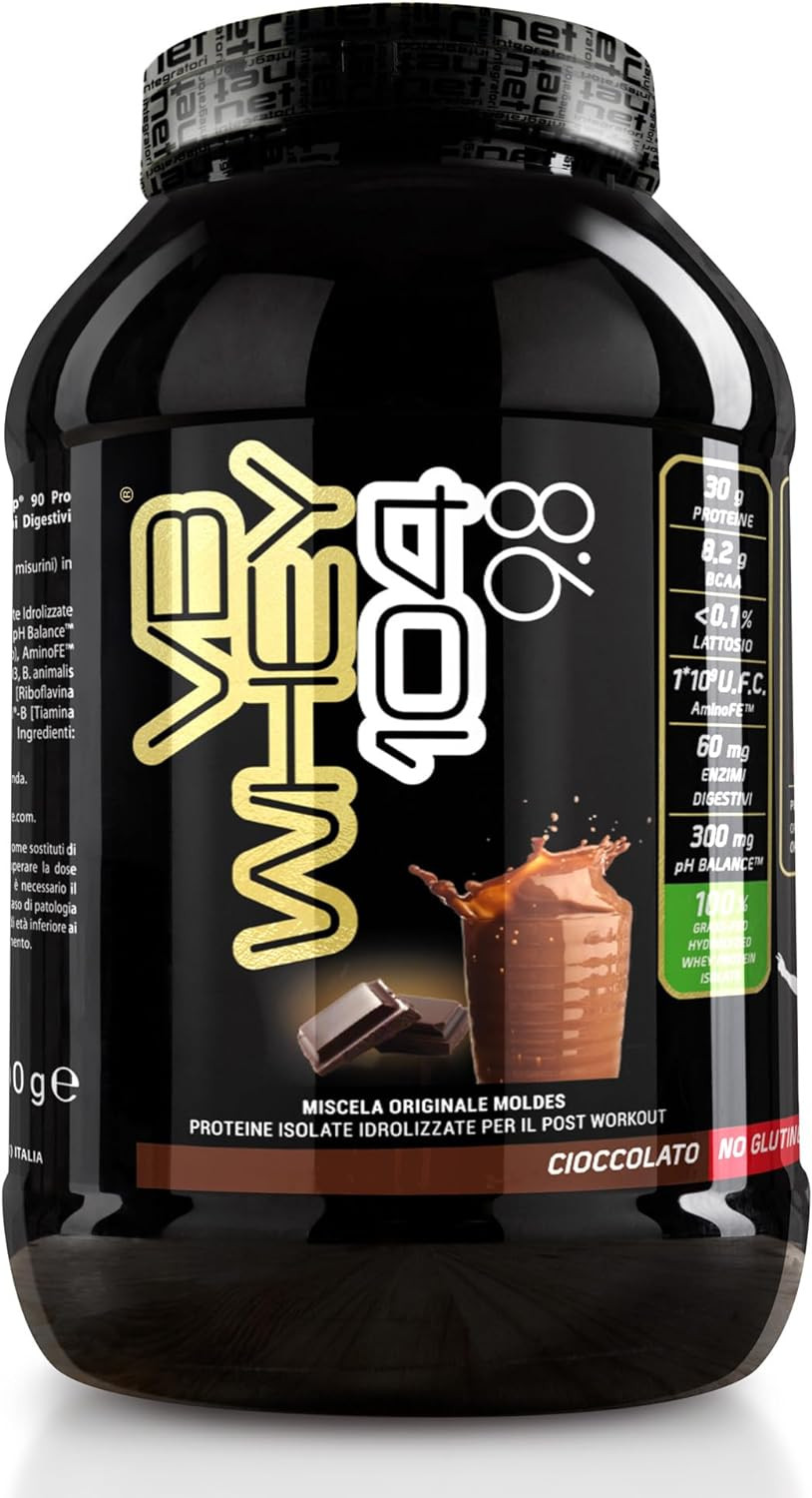 Integratori VB WHEY 104 9.8 Optipep - 900G Cioccolato - Proteine Isolate Idroliz