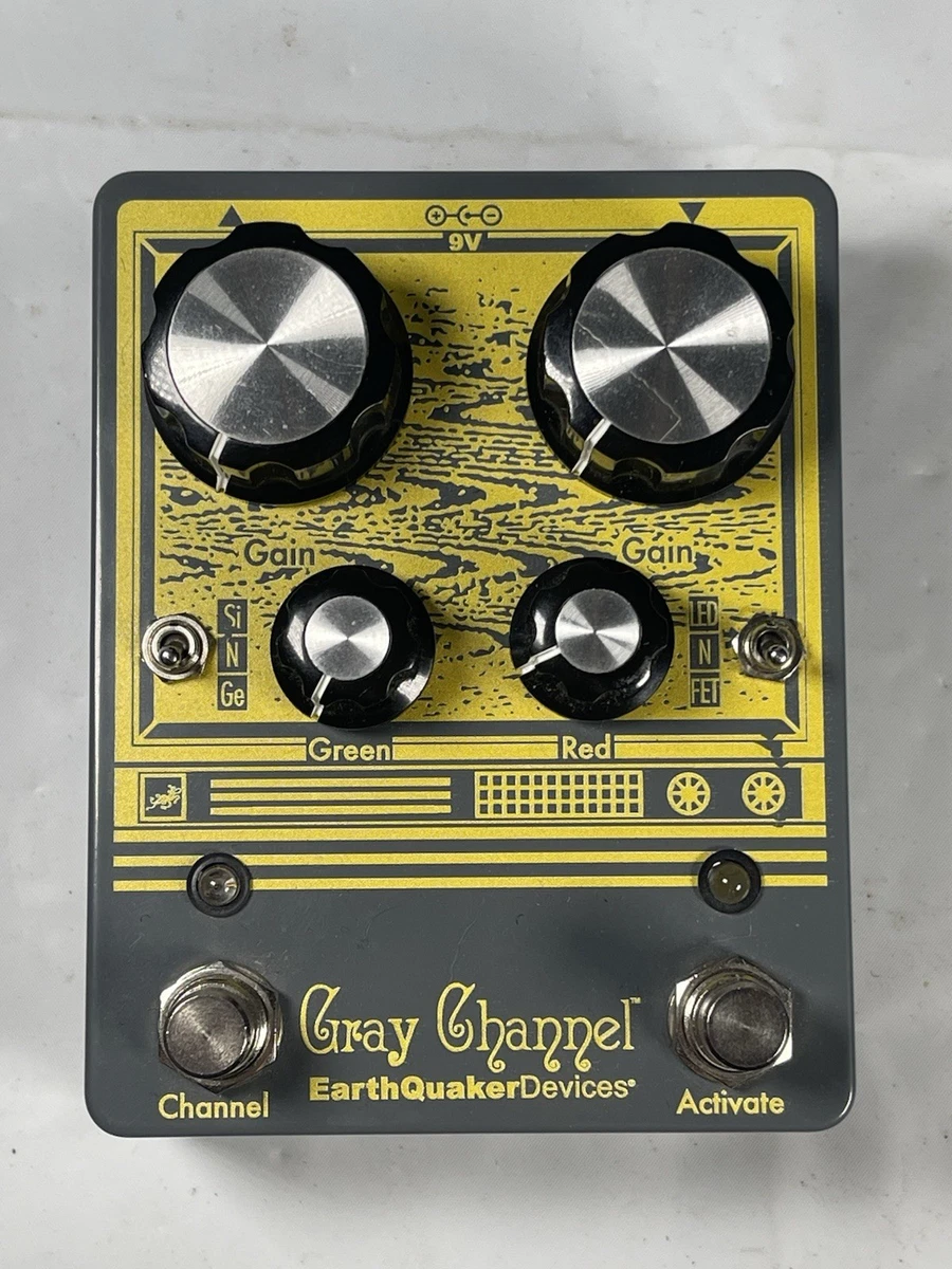 Earthquaker Devices Gray Channel Dual Overdrive Pedal | eBay