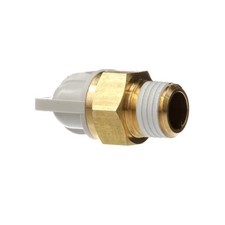 2PC SMC CORPORATION KQ2L11-35AS Tubing Fitting,Threaded,Male Elbow,3/8in Tube,1