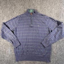 Vineyard Vines Men's Quarter Zip Small Sweater 1509