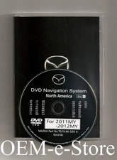 2008 2009 2010 Mazda Mazda5 Navigation OEM DVD WEST Coast Map Release 2012 