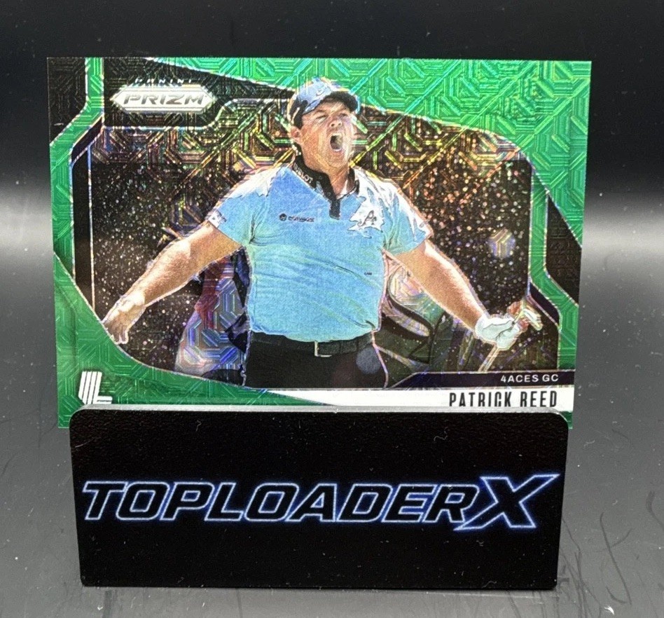 2025 Panini Prizm Liv Golf - Horizontal Patrick Reed #85 Green Mojo 36/49