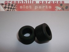 Greenhills Scalextric Tyrrell Elf 007 Grooved Rear Tyre Pair C122 - Used - P4934