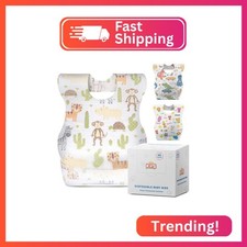 KIIS Disposable Baby Bibs for Baby Boys and Girls - Individually Packaged - Hygi