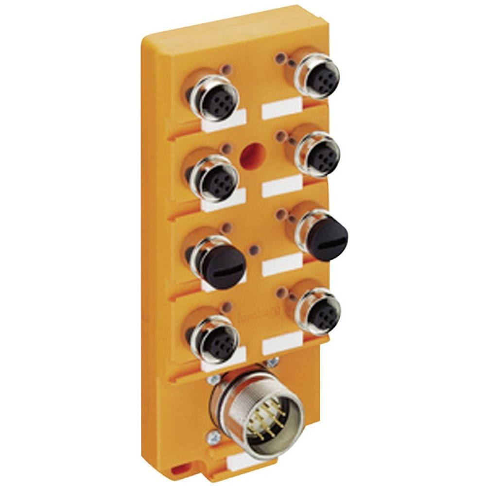 Répartiteur M12 passif robuste ASBS 6/LED 5-4 boîtier anti-vibration