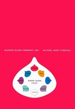 Blenko Glass 1957 Catalog Reprint + Williamsburg Repros, Mid-Century Modern MCM