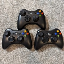 Lot of 3 Wireless Controllers For Microsoft X...