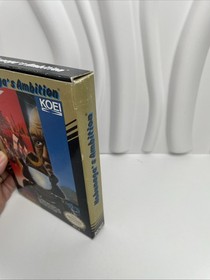 Nobunaga's Ambition (Nintendo, 1989) NES CIB Poster And Reg Card
