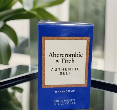 AUTHENTIC SELF by ABERCROMBIE & FITCH MAN EDT Spray Cologne 1 oz NEW Sealed  