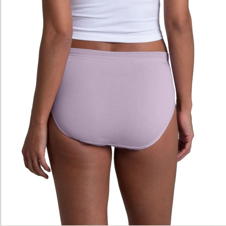 SZ 10 Fruit of the Loom SIGNATURE BRIEFS 7PK 100% Cotton in RubySlipper7 + Gift - Image 4 of 4