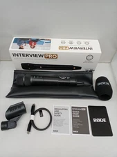 RODE Interview Pro Wireless Condenser Microphone Used