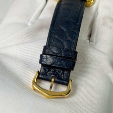 Cartier Stepped Tank Pre-Must 5512117 28MM Blue Roman Dial Electroplated 7
