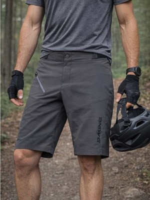 Dakine Syncline Bike Shorts Men s Medium Gray Stretch MTB Hiking Outdoor NWT