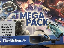 PlayStation VR Headset Camera Bundle with PlayStation Move Controllers 5 Games