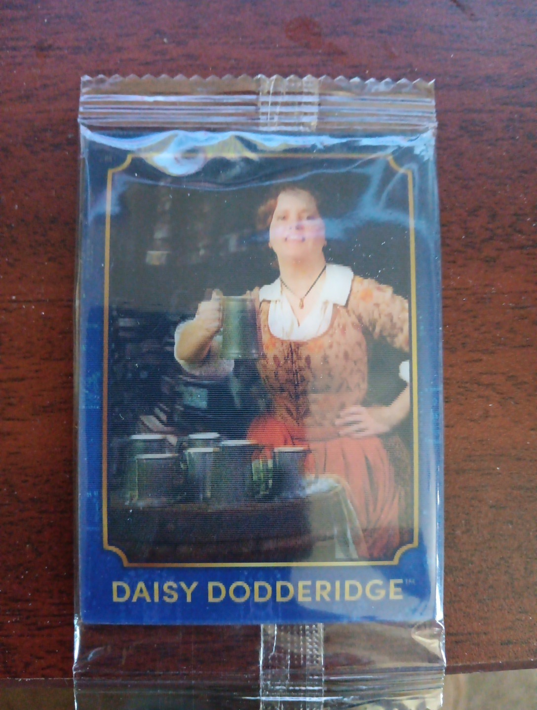 Harry Potter Wizarding World - Rare Chocolate Frog Daisy Dodderidge  Card Sealed