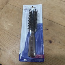 Vintage 2009 Goody Hairbrush Wood Tone Nylon Bristles 04391 New