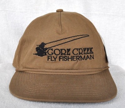 *GORE CREEK FLY FISHERMAN* Vail Colorado Ball cap hat *OURAY 51334*