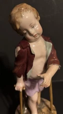 Antique Meissen German Porcelain “Beggar Boy”Figurine