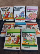 Lot Of 8 Commodore 64 Games Cartrides & Disks...