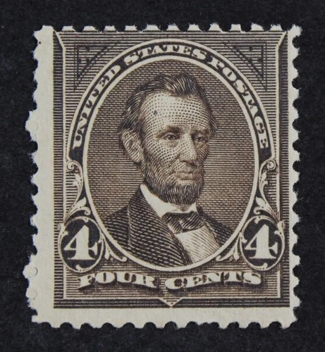 CKStamps: US Stamps Collection Scott#254 4c Lincoln Mint NH OG