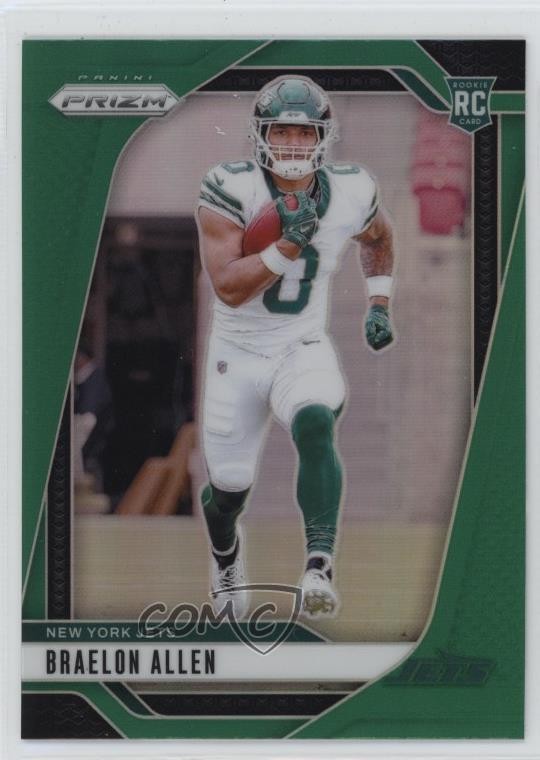 2024 Panini Prizm Rookies Green Prizm Braelon Allen #311 Rookie RC 7rf