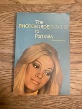 The Photoguide To Portraits by Gunter Spitzing Vintage Photography 1976
