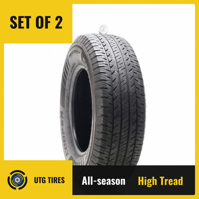 Set of (2) Used 265/70R17 Cooper Evolution HT2 115S - 8.5/32