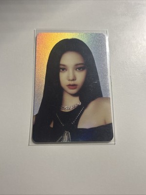 Kpop girl group aespa karina official Step Back hologram Photocard