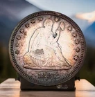 1881 25c Seated liberty Quarter Only 12,000 Minted