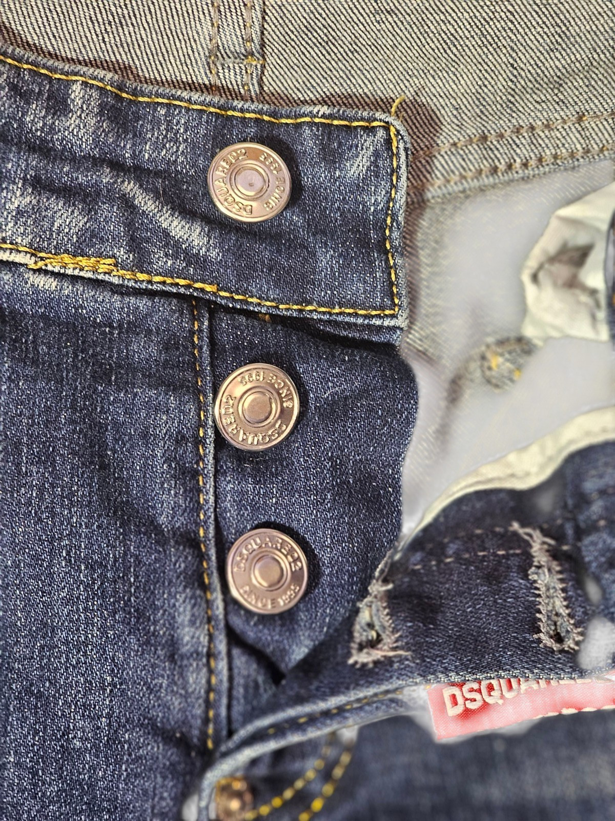 DSQUARED Patch Cool Guy Jeans  distressed  mens m… - image 5