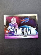 2024 Panini Absolute Ray Davis 🔥 Star Gazing Rookie Card #SG-RDS Buffalo Bills 
